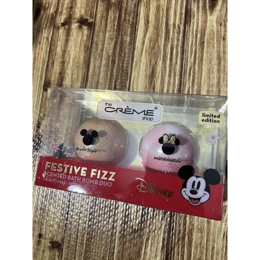 Disney Bath Bomb Duo Set of 2 Limited Edition The Creme Shop